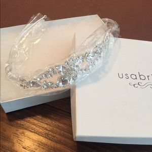 USABride Antonella Side bridal Headband